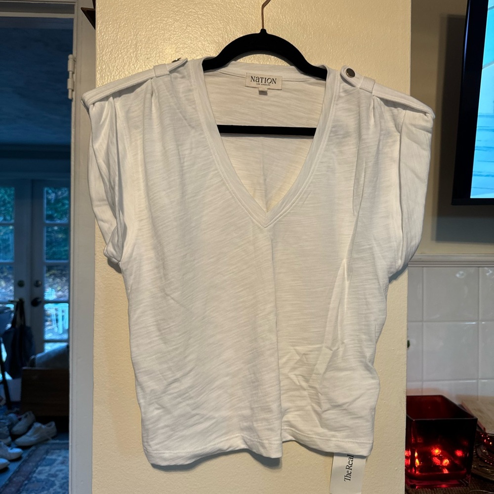 NATION Cooper V-Neck Tank size XS